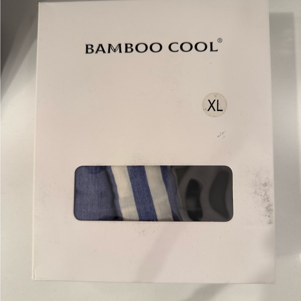 BAMBOO Cool Men's Striped Boxer Briefs
